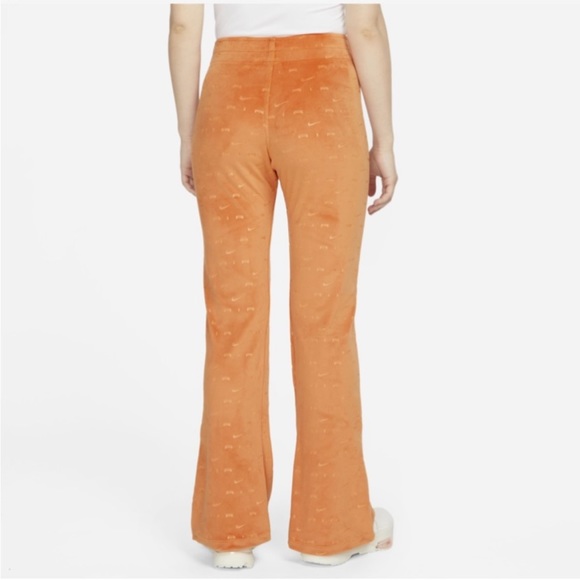 Nike Air Orange Velour Sweats Set - Picture 6 of 7